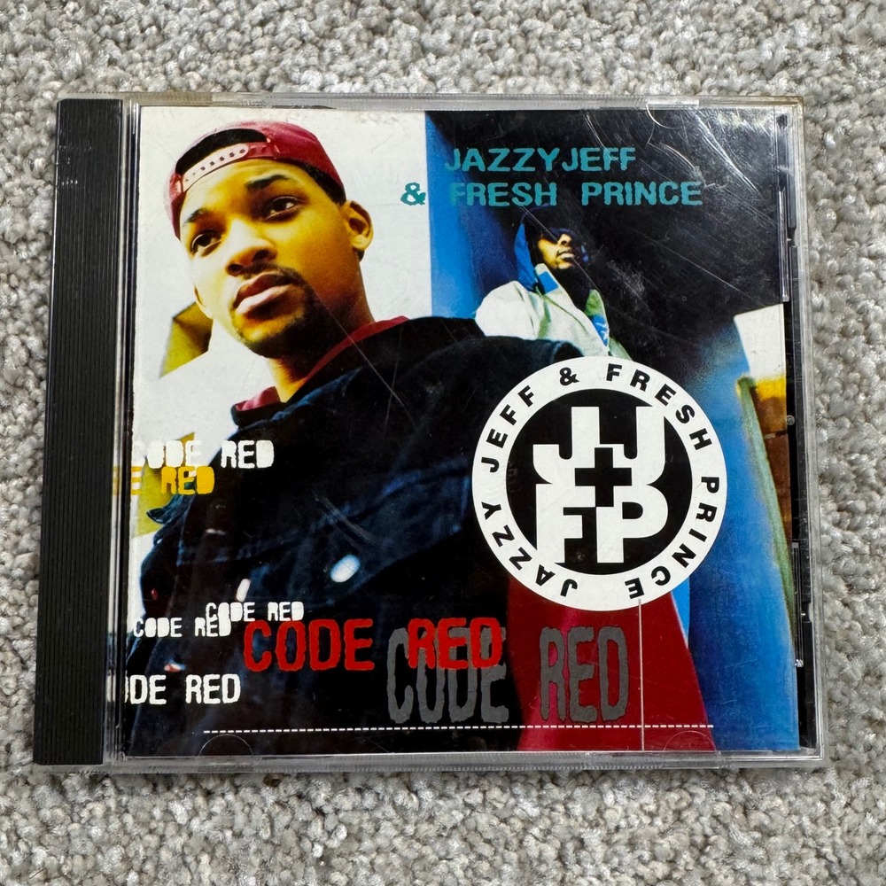 DJ Jazzy Jeff & The Fresh Prince Code Red CD 1993 Jive Records 01241-41489-2